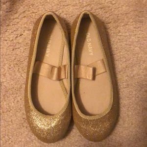 Old Navy glitter ballet flats